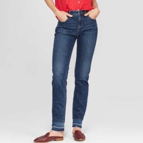 Universal Thread Denim - Mid-Rise Released Hem Boyfriend Jean